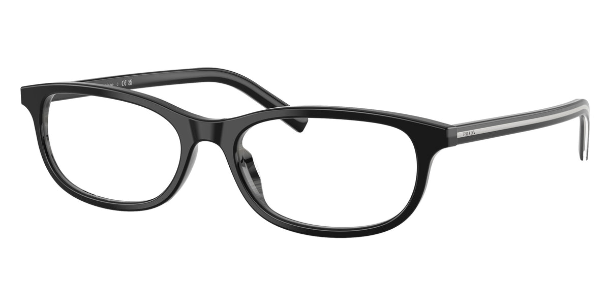 Prada PR D15VU 29O1O1 53 - Black/basalt Horn #id:prd15vu29o1o1_s:112105