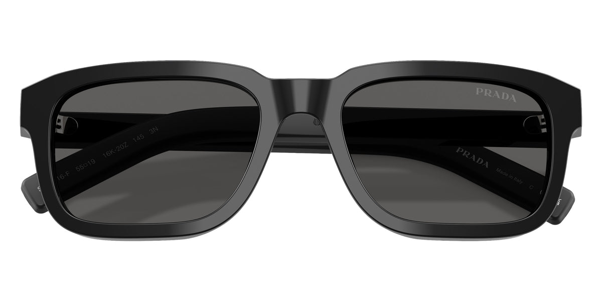 Prada PR D16SF 16K20Z 57 - Black / Dark Gray #id:prd16sf16k20z_s:100120