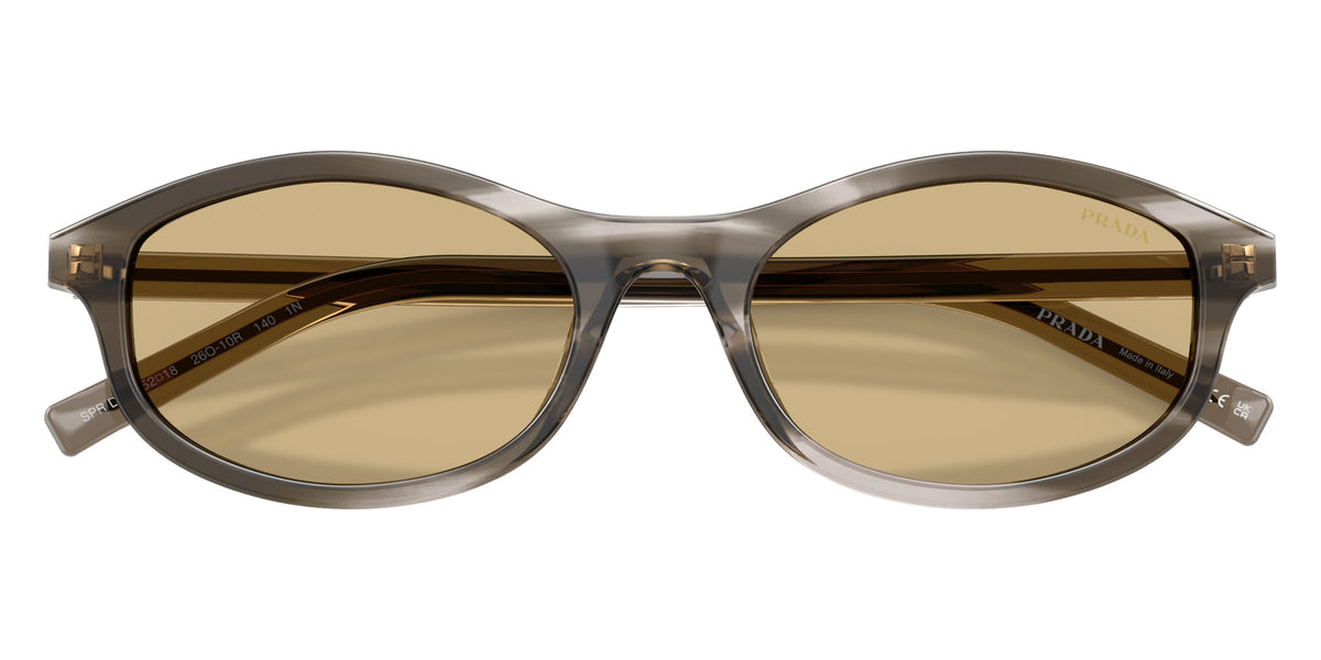 Prada PR D17S 26O10R 52 - Striped Ebony / Yellow #id:prd17s26o10r_s:104120