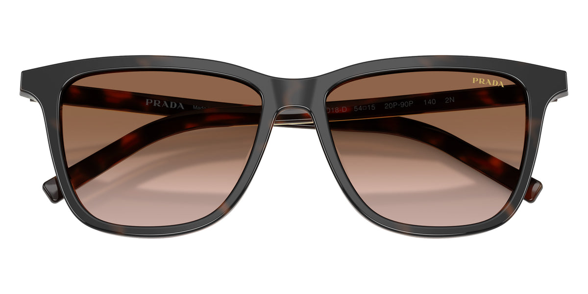 Prada PR D18SD 20P90P 54 - Cherry Tortoise/Tabacco Horn / Brown Gradient #id:prd18sd20p90p_s:100120