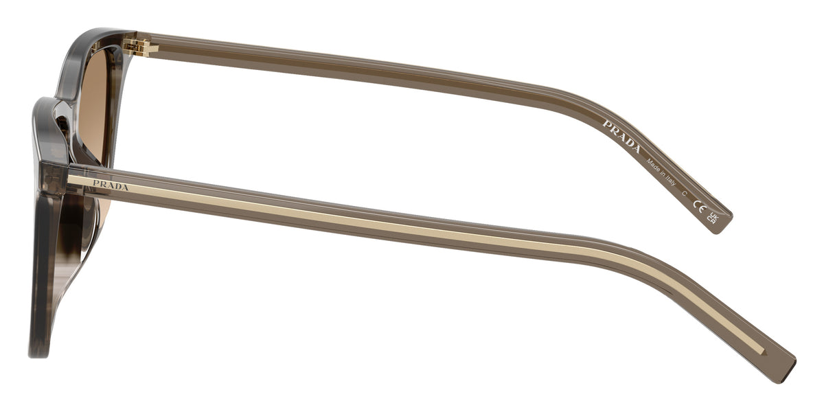 Prada PR D18SD 26O20S 54 - Striped Ebony / Yellow Gradient Brown #id:prd18sd26o20s_s:104110