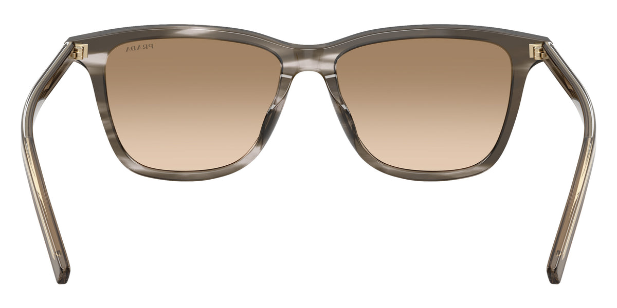 Prada PR D18SD 26O20S 54 - Striped Ebony / Yellow Gradient Brown #id:prd18sd26o20s_s:104115