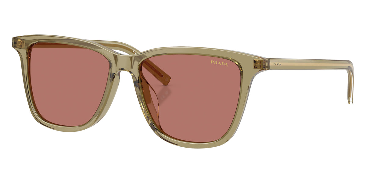 Prada PR D18SD 27O80W 54 - Transparent Loden / Bordeaux #id:prd18sd27o80w_s:106105