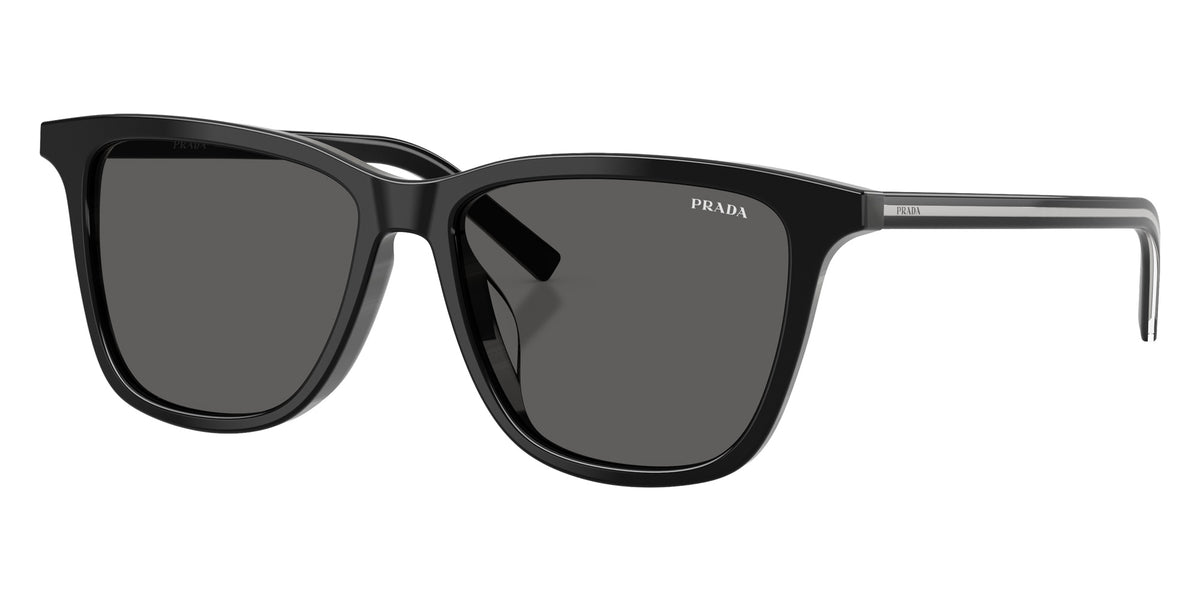 Prada PR D18SD 29O20Z 54 - Black/basalt Horn / Dark Gray #id:prd18sd29o20z_s:108105