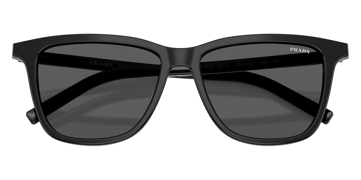 Prada PR D18SD 29O20Z 54 - Black/basalt Horn / Dark Gray #id:prd18sd29o20z_s:108120