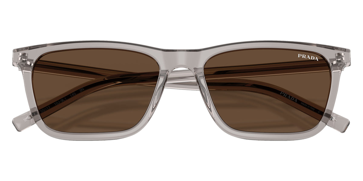 Prada PR D19S 10J9L1 55 - Hematite / Dark Brown #id:prd19s10j9l1_s:100120
