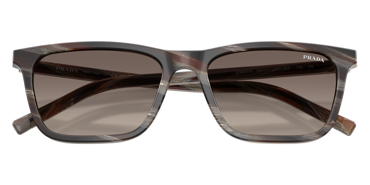 Prada PR D19S 23P30S 55 - Moro Horn/Honey Horn / Gray Gradient #id:prd19s23p30s_s:104120