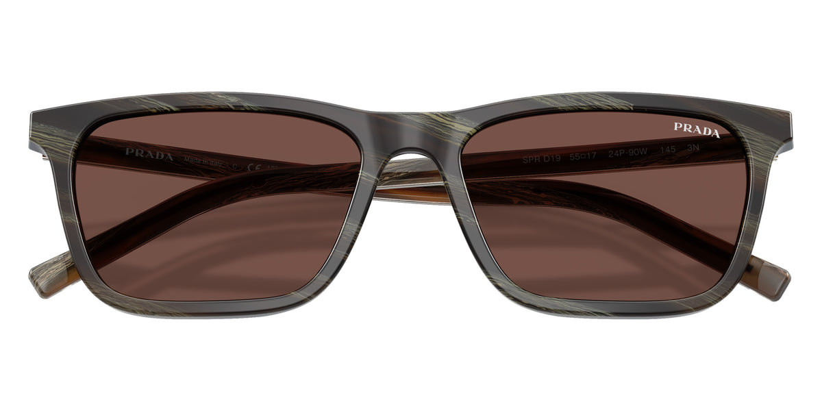 Prada PR D19S 24P90W 55 - Chestnut Horn/Walnuts Horn / Black Chocolate #id:prd19s24p90w_s:106120