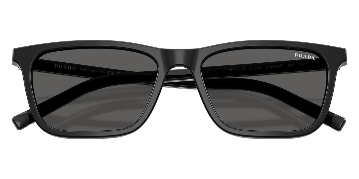 Prada PR D19S 29O20Z 55 - Black/basalt Horn / Dark Gray #id:prd19s29o20z_s:108120