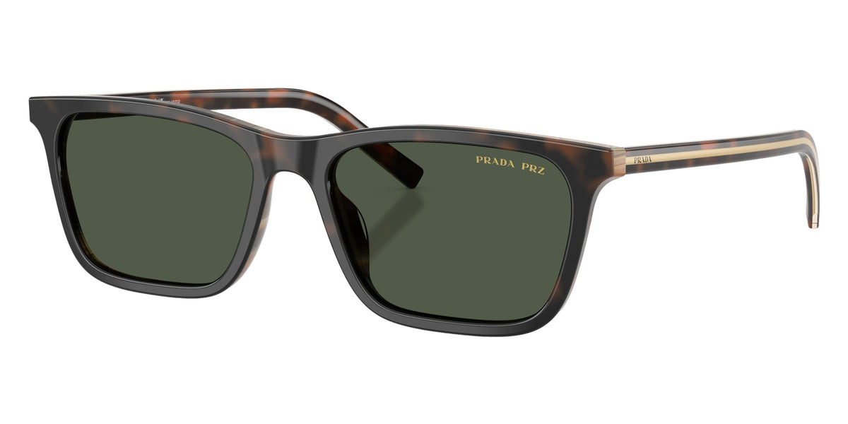 Prada PR D19SF 20P90V 56 - Cherry Tortoise/Tabacco Horn / Dark Green Polarized #id:prd19sf20p90v_s:102105