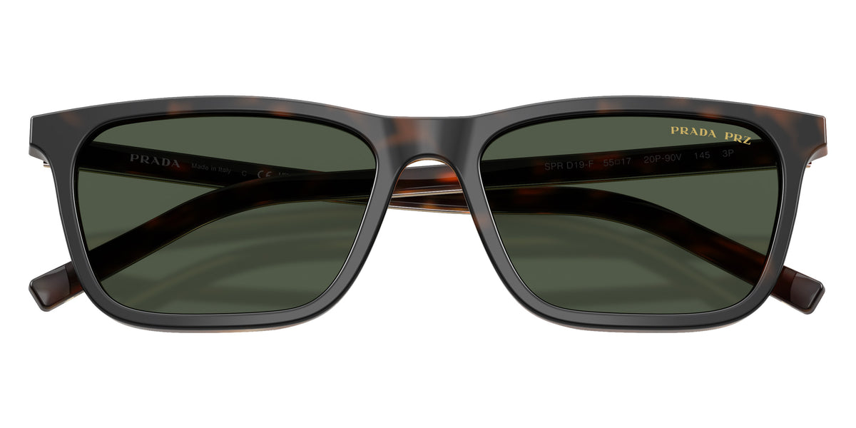 Prada PR D19SF 20P90V 56 - Cherry Tortoise/Tabacco Horn / Dark Green Polarized #id:prd19sf20p90v_s:102120