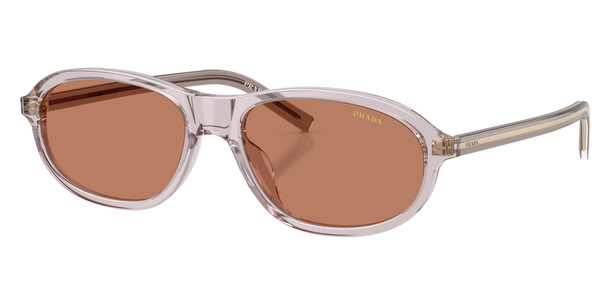 Prada PR D20SU 12W10I 56 - Transparent Mauve / Brown #id:prd20su12w10i_s:100105