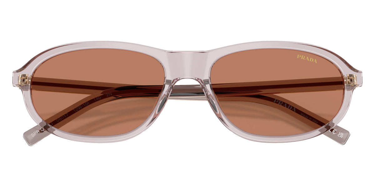 Prada PR D20SU 12W10I 56 - Transparent Mauve / Brown #id:prd20su12w10i_s:100120