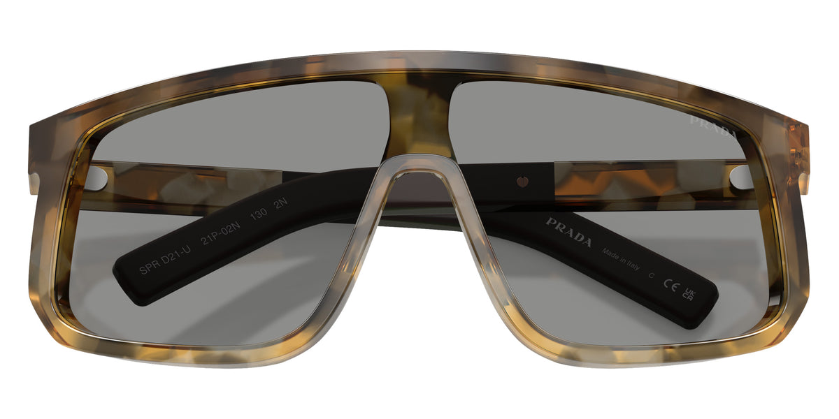 Prada PR D21SU 21P02N 132 - Oak Tortoise Gradient / Pigeon Blue #id:prd21su21p02n_s:104120