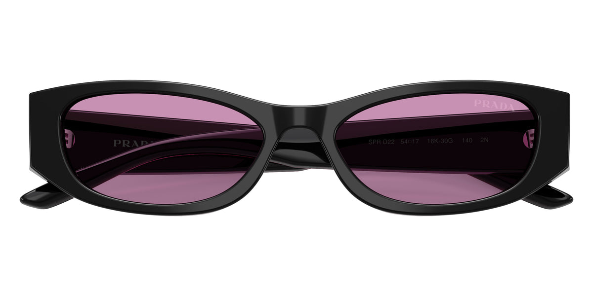 Prada PR D22S 16K30G 54 - Black / Purple #id:prd22s16k30g_s:102120