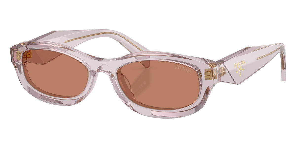 Prada PR D24S 12W10I 54 - Transparent Mauve / Brown #id:prd24s12w10i_s:100105