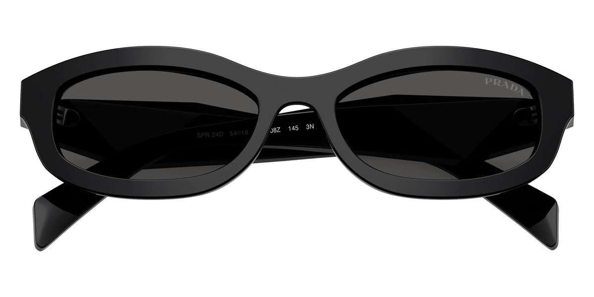 Prada PR D24S 16K08Z 54 - Black / Dark Gray #id:prd24s16k08z_s:104120