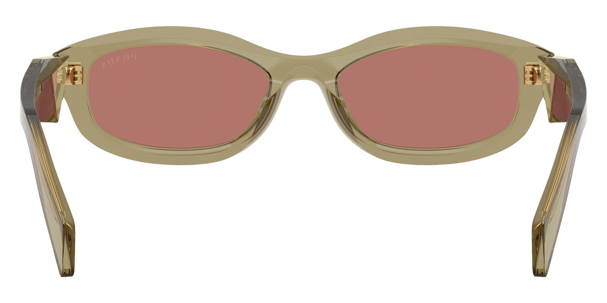 Prada PR D24S 27O80W 54 - Transparent Loden / Bordeaux #id:prd24s27o80w_s:108115