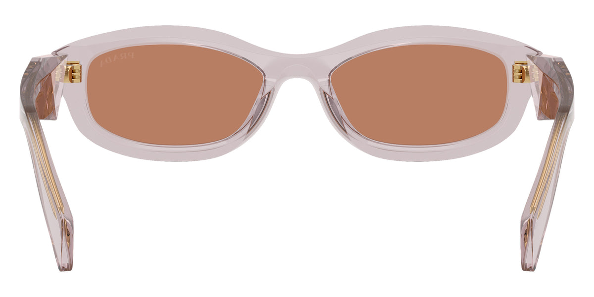 Prada PR D24SF 12W10I 55 - Transparent Mauve / Brown #id:prd24sf12w10i_s:100115