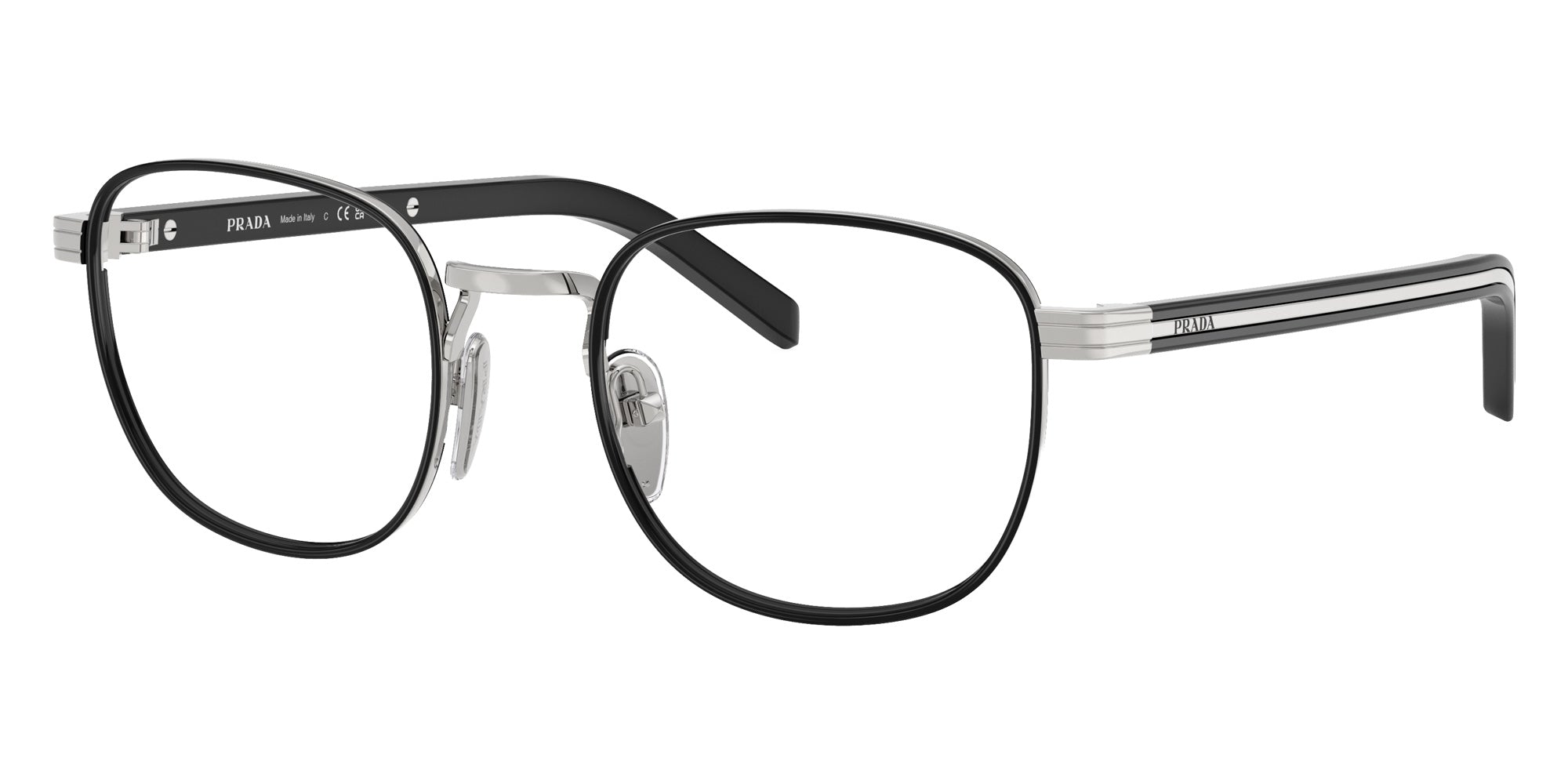 Prada PR D50V 1BC1O1 48 - Silver/Black #id:prd50v1bc1o1_s:100105