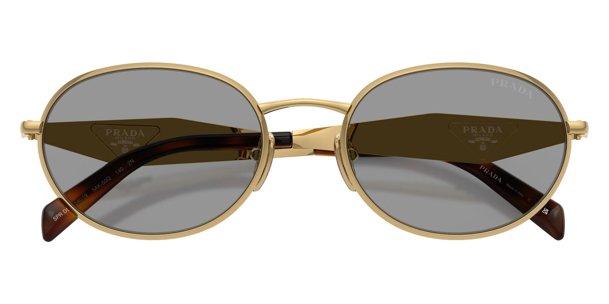 Prada PR D57S 5AK50Q 54 - Gold / Gray #id:prd57s5ak50q_s:102120