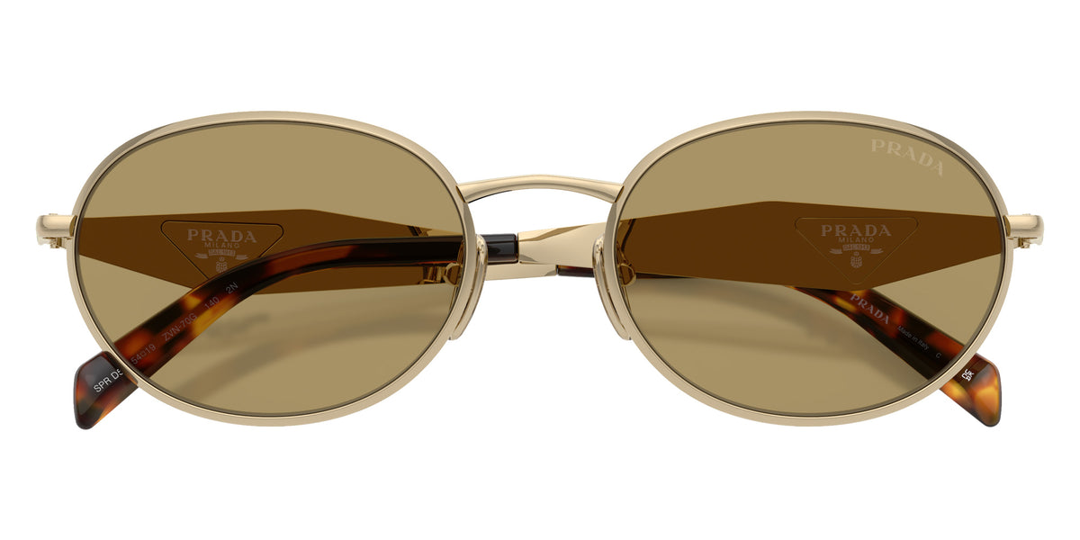 Prada PR D57S ZVN70G 54 - Pale Gold / Green Olive #id:prd57szvn70g_s:106120