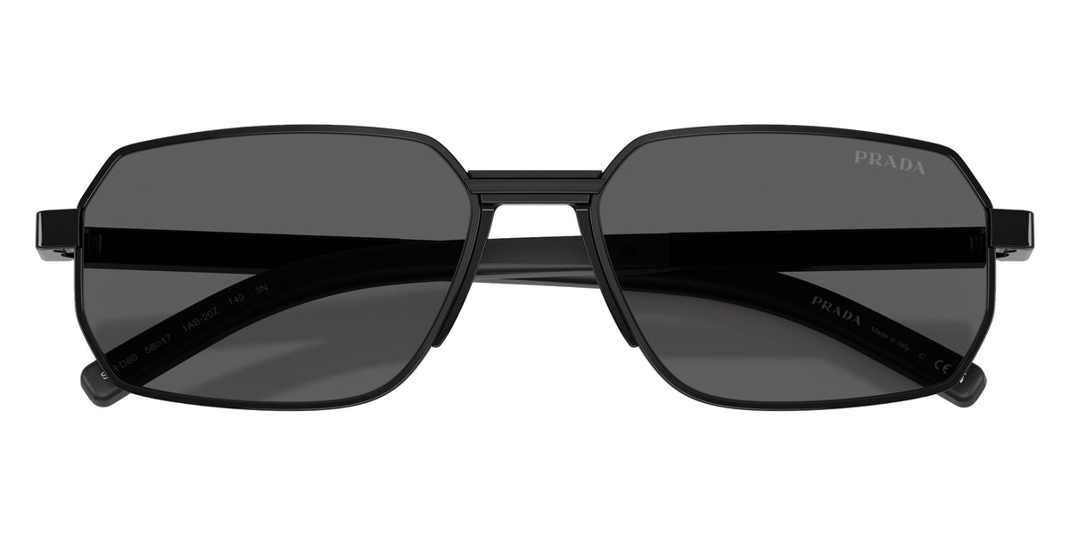 Prada PR D60S 1AB20Z 58 - Black / Dark Gray #id:prd60s1ab20z_s:100120
