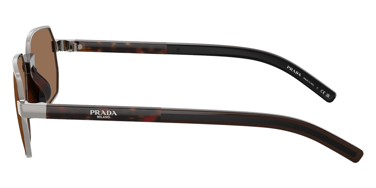 Prada PR D60S 5AV60M 58 - Gunmetal / Dark Brown #id:prd60s5av60m_s:106110
