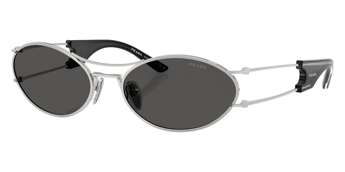 Prada PR D61S 1BC08Z 58 - Silver / Dark Gray #id:prd61s1bc08z_s:102105