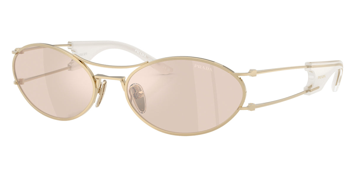 Prada PR D61S ZVN31B 58 - Pale Gold / Quarzo/Flash Elettric Bio Mirrored #id:prd61szvn31b_s:106105