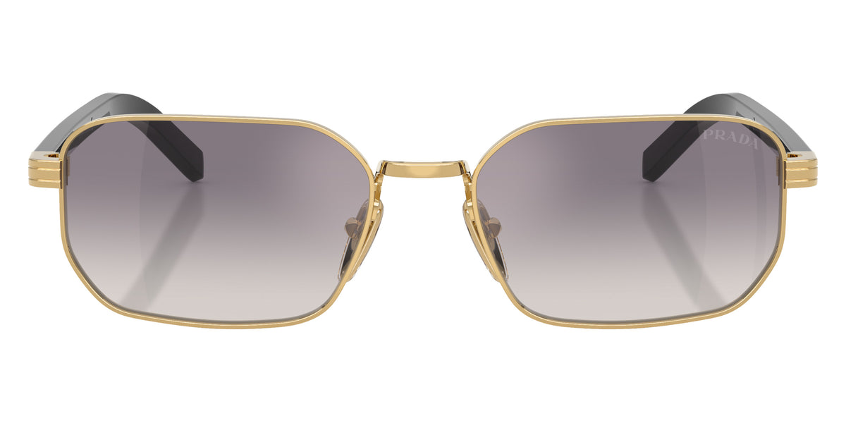 Prada PR D62S 5AK60W 56 - Gold / Clear Gradient Blue Mirrored Silver #id:prd62s5ak60w_s:102100