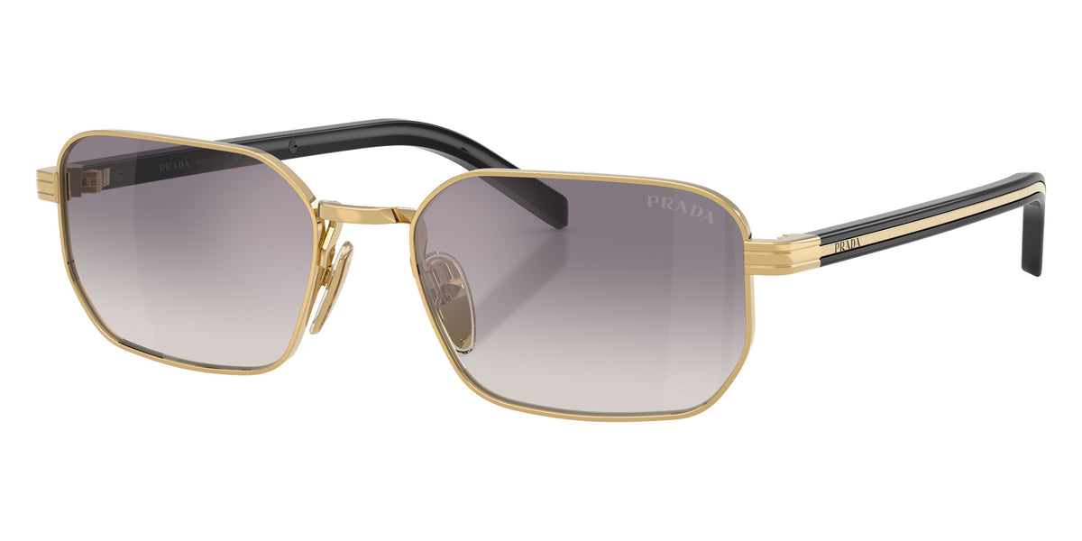 Prada PR D62S 5AK60W 56 - Gold / Clear Gradient Blue Mirrored Silver #id:prd62s5ak60w_s:102105