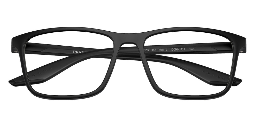 Prada Linea Rossa PS 01QV DG01O1 54 - Black Rubber #id:ps01qvdg01o1_s:102120