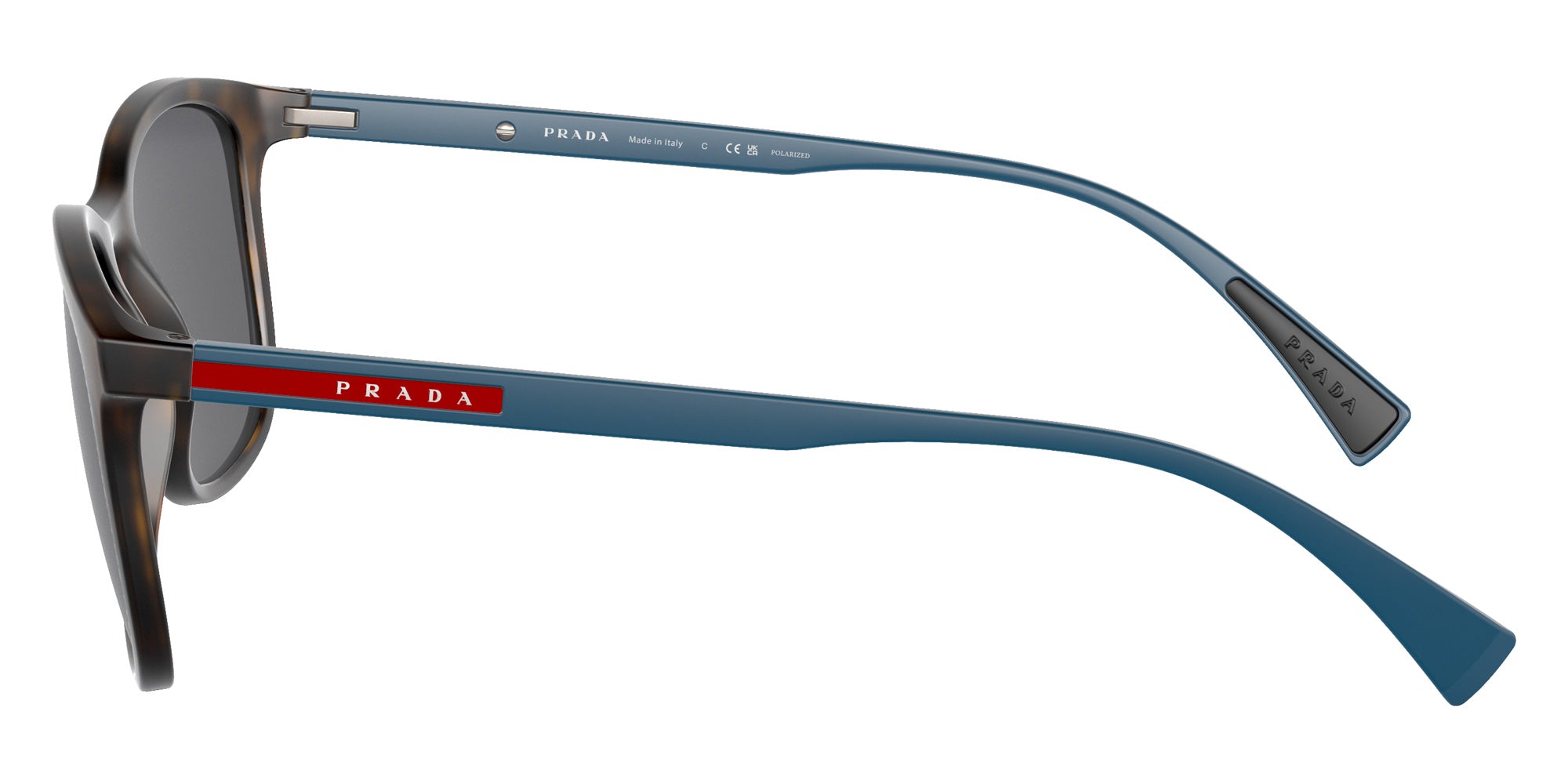 Prada Linea Rossa PS 01TS Lifestyle U61144 56 - Havana Rubber / Polarized Gray #id:ps01tsu61144_s:100110