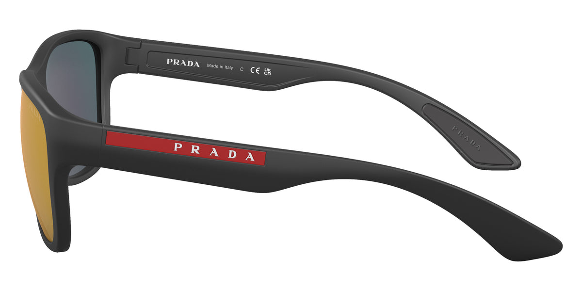 Prada Linea Rossa PS 01US Active 1BO04U 59 - Matte Black / Dark Gray Mirrored Orange Tuning #id:ps01us1bo04u_s:100110