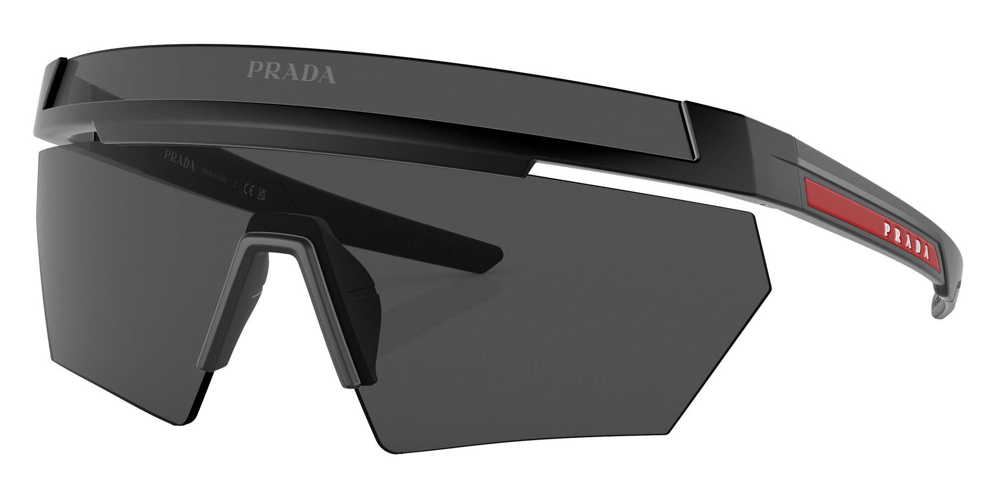 Prada Linea Rossa PS 01YS 1BO06F 144 - Matte Black / Dark Gray #id:ps01ys1bo06f_s:100105