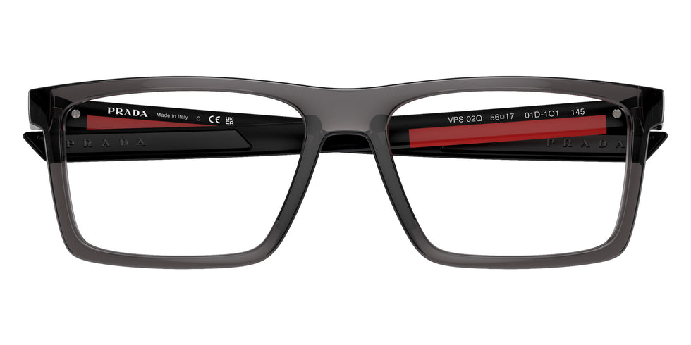 Prada Linea Rossa PS 02QV 01D1O1 54 - Transparent Anthracite #id:ps02qv01d1o1_s:100120