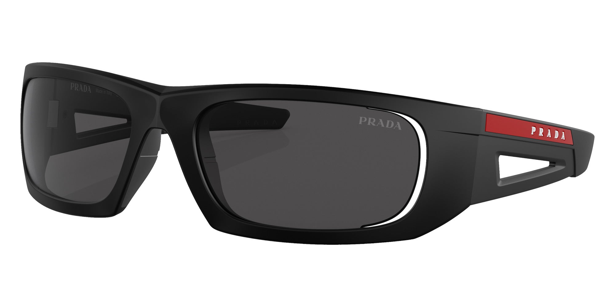 Prada Linea Rossa PS 02YS 1BO06F 59 - Matte Black / Dark Gray #id:ps02ys1bo06f_s:100105
