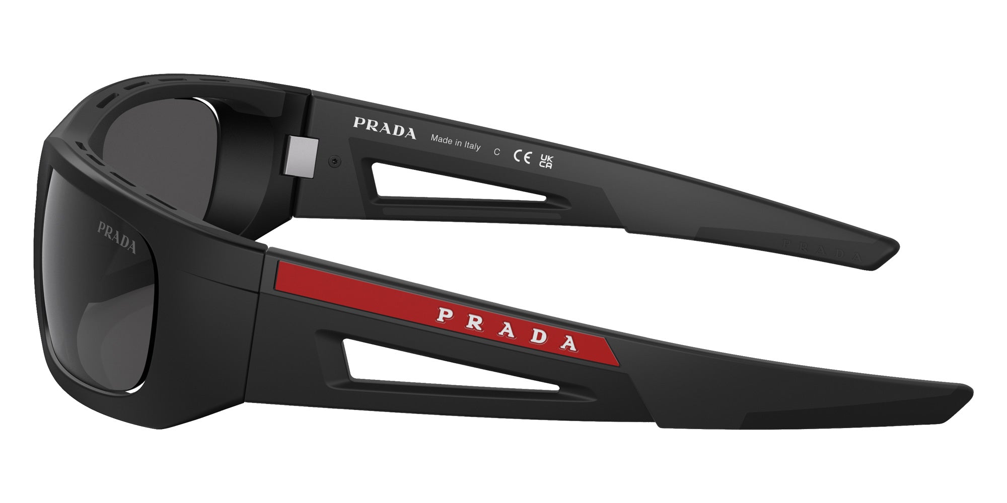 Prada Linea Rossa PS 02YS 1BO06F 59 - Matte Black / Dark Gray #id:ps02ys1bo06f_s:100110