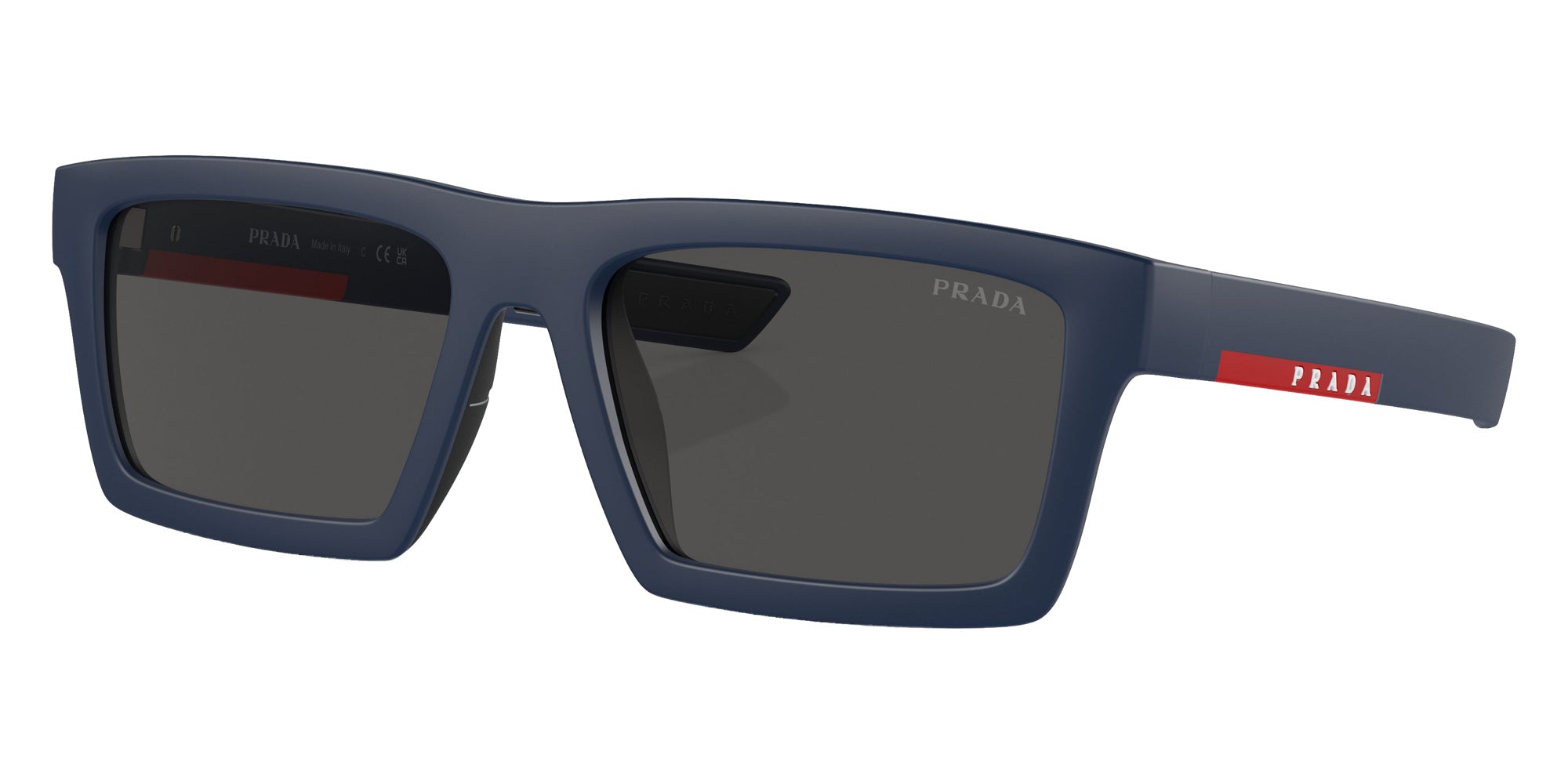 Prada Linea Rossa PS 02ZSU MAG06F 58 - Matte Blue / Dark Gray #id:ps02zsumag06f_s:100105