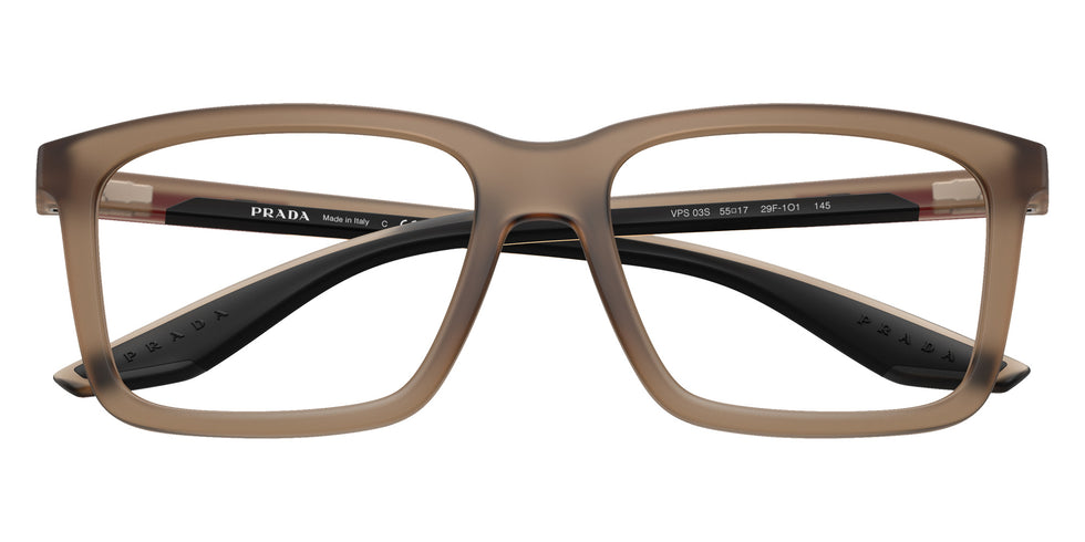 Prada Linea Rossa PS 03SV 29F1O1 53 - Frosted Brown #id:ps03sv29f1o1_s:100120