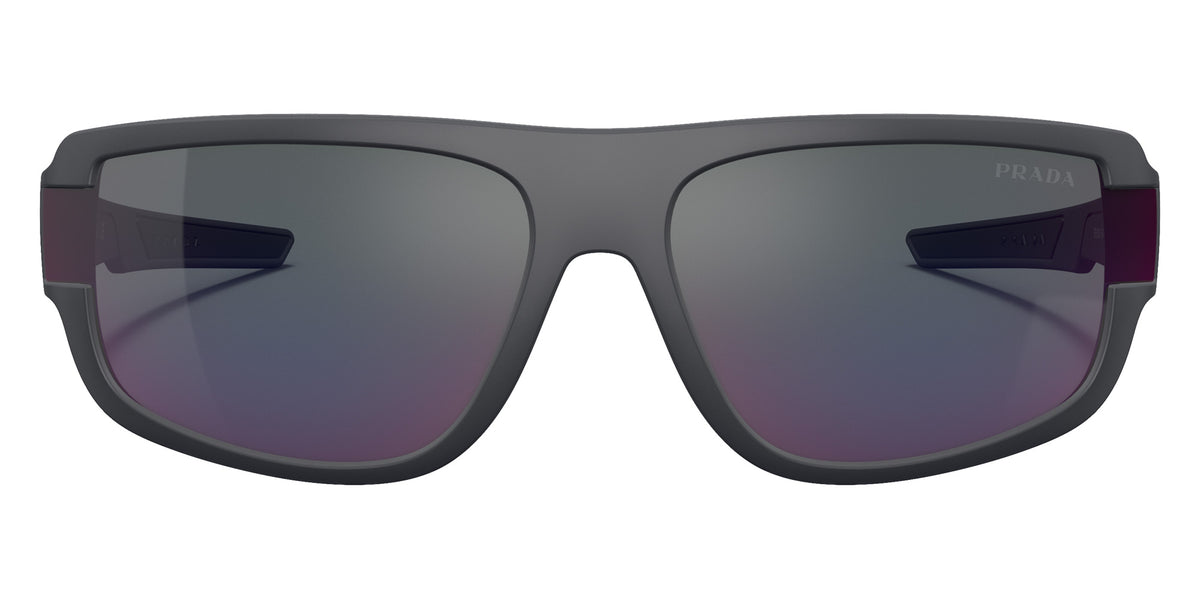Prada Linea Rossa PS 03WS UR701G 66 - Blue Rubber / Dark Gray+External Ar Mirrored #id:ps03wsur701g_s:100100