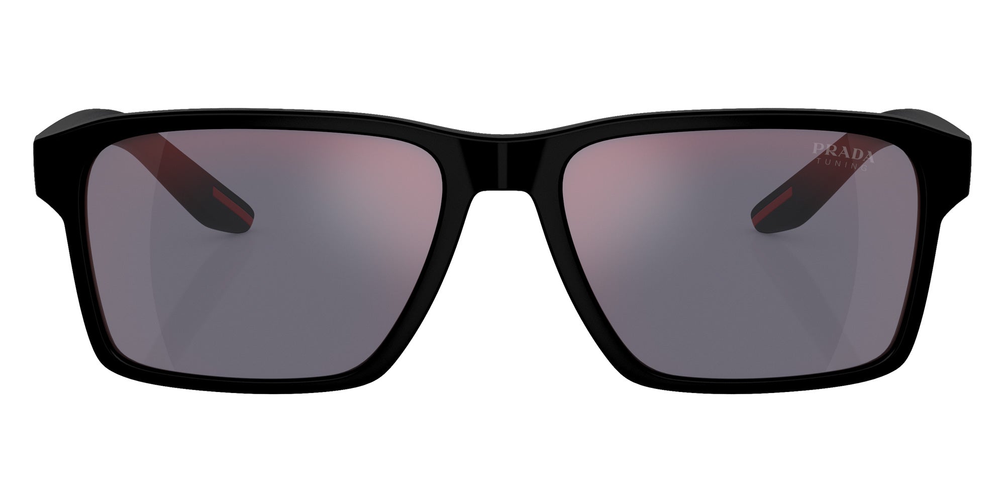 Prada Linea Rossa PS 05YS 1BO10A 58 - Matte Black / Dark Gray Mirrored Red Tuning #id:ps05ys1bo10a_s:100100
