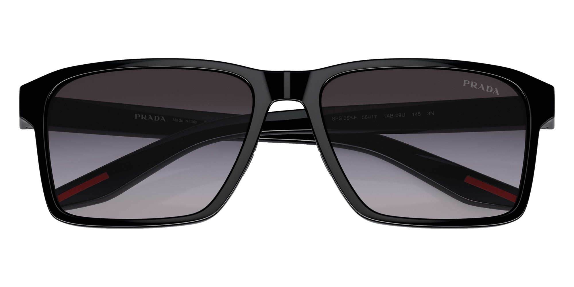 Prada Linea Rossa PS 05YSF 1AB09U 58 - Black / Gray Gradient #id:ps05ysf1ab09u_s:100120