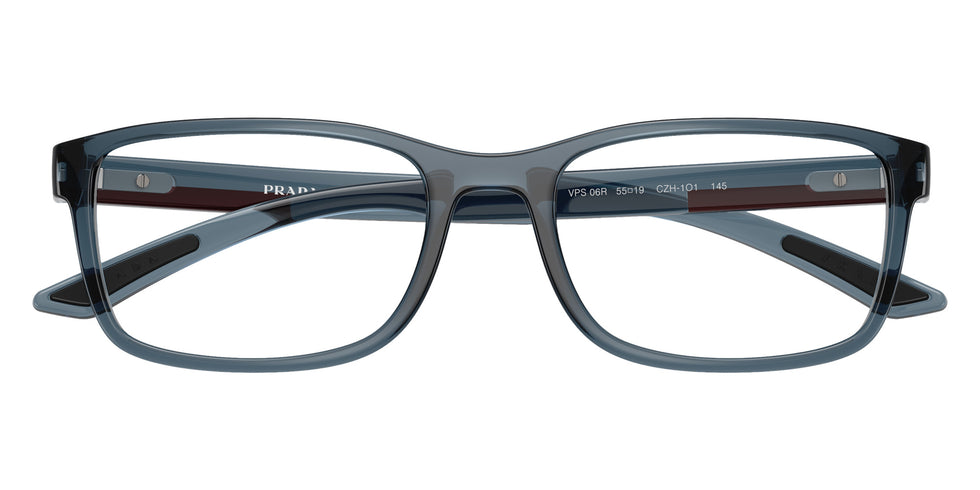 Prada Linea Rossa PS 06RV CZH1O1 55 - Transparent Azure #id:ps06rvczh1o1_s:104120