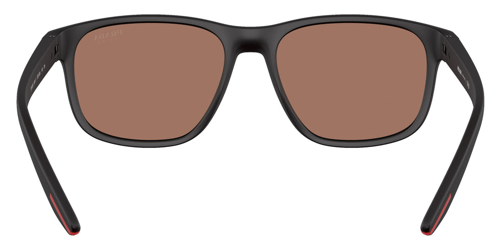 Prada Linea Rossa PS 06YS DG050A 56 - Black Rubber / Brown #id:ps06ysdg050a_s:100115