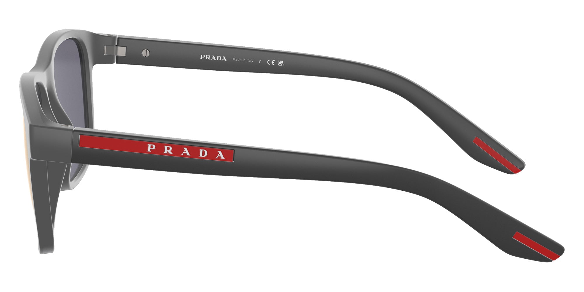 Prada Linea Rossa PS 06YS UFK10A 56 - Gray Rubber / Dark Gray Mirrored Red #id:ps06ysufk10a_s:102110