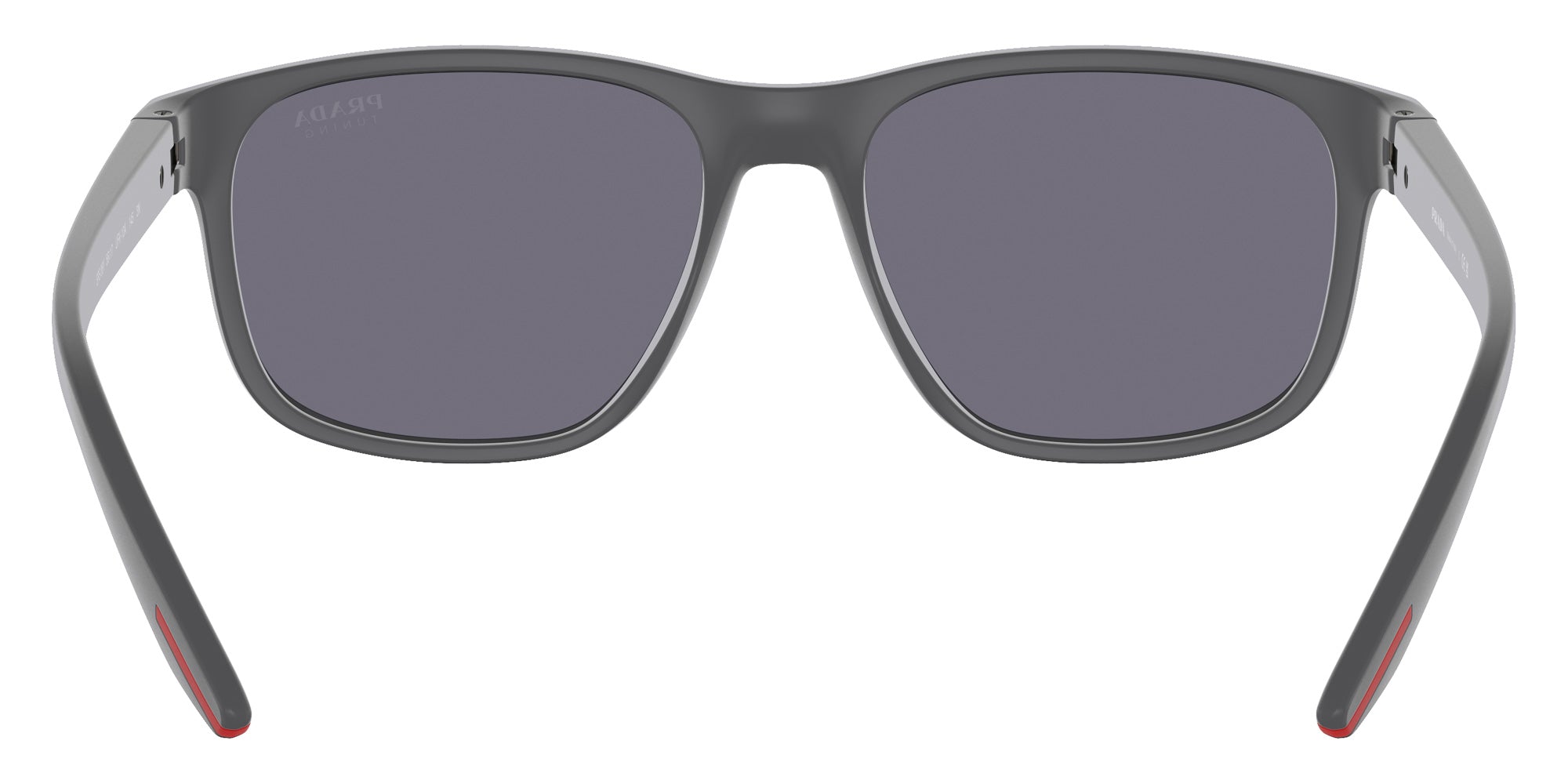 Prada Linea Rossa PS 06YS UFK10A 56 - Gray Rubber / Dark Gray Mirrored Red #id:ps06ysufk10a_s:102115