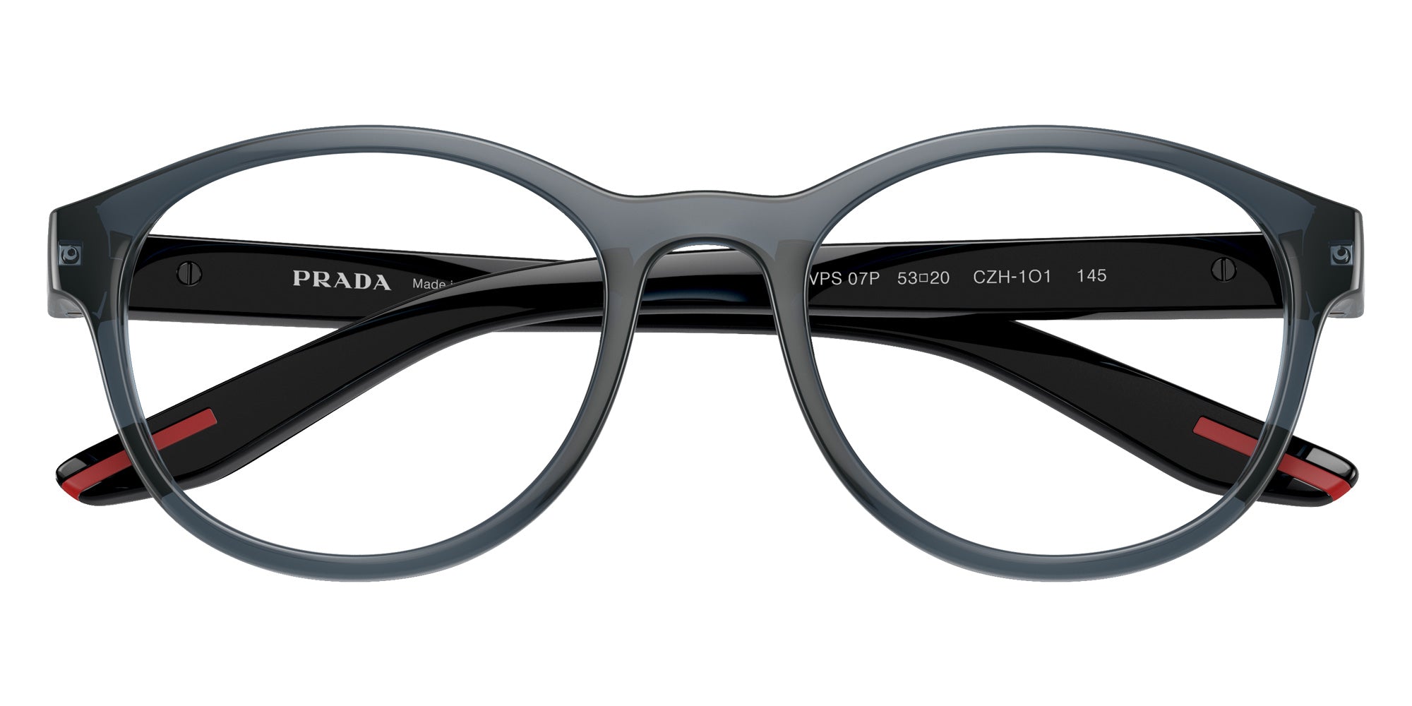 Prada Linea Rossa PS 07PV CZH1O1 53 - Crystal Blue #id:ps07pvczh1o1_s:100120