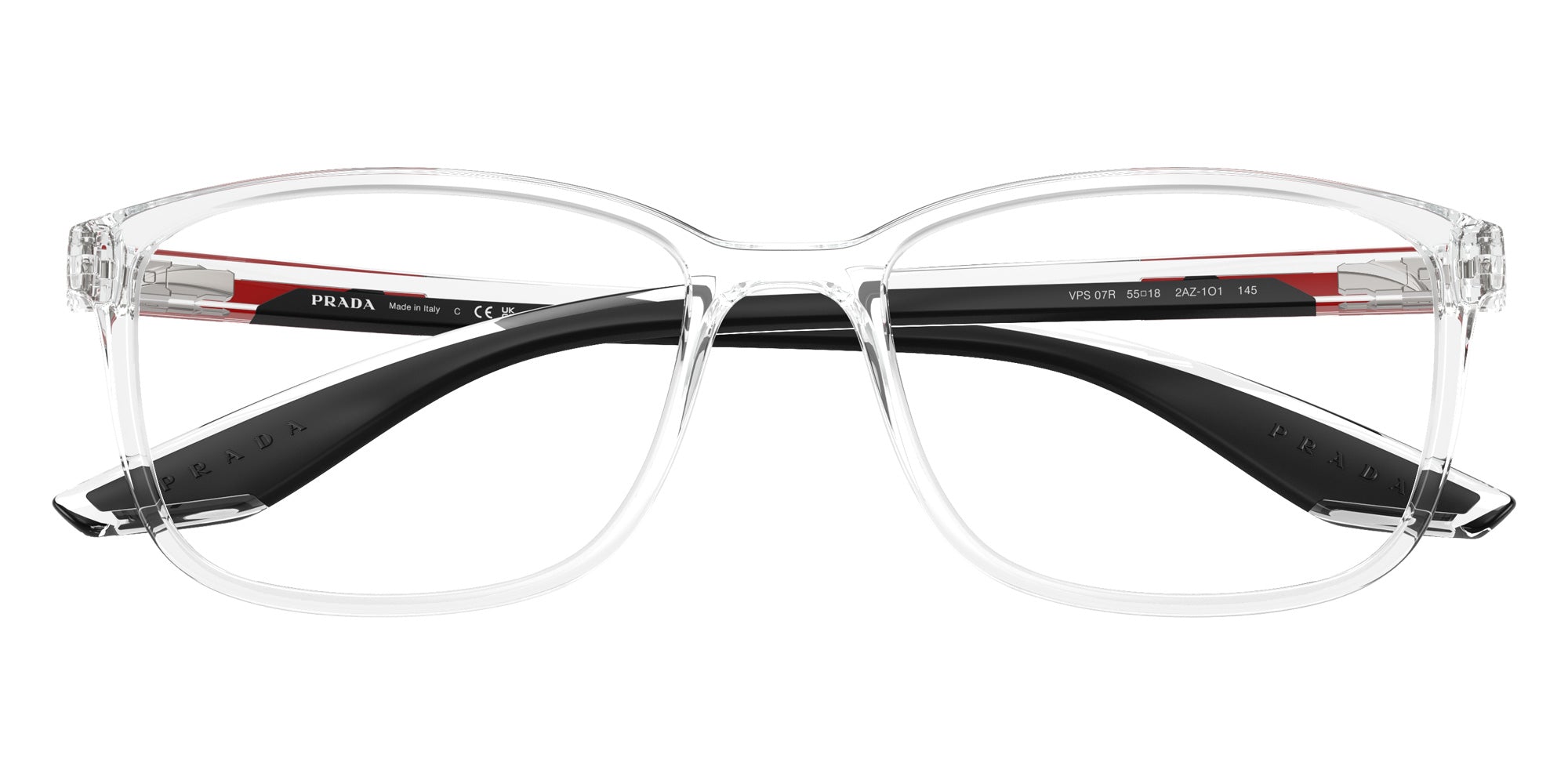 Prada Linea Rossa PS 07RV 2AZ1O1 53 - Crystal #id:ps07rv2az1o1_s:102120